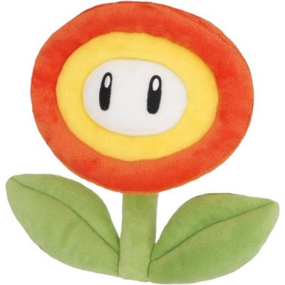 Super Mario Bros Fire Flower 18cm Pluch