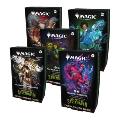 Secret of Strixhaven Commander Deck Display (set van 5)