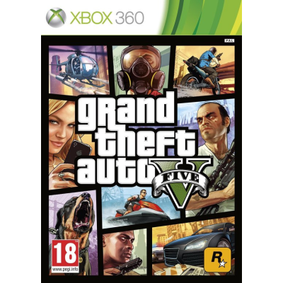 Grand Theft Auto Five Xbox 360