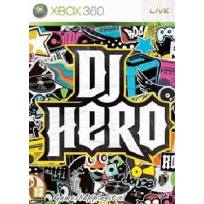 DJ Hero Xbox 360 kan niet op webshop