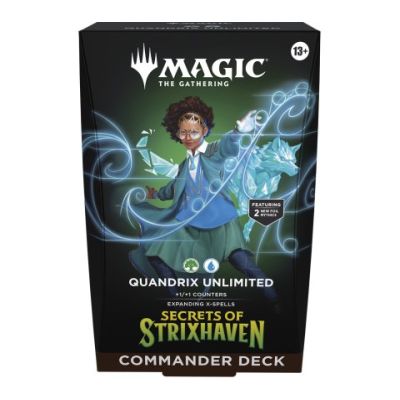 Magic: The Gathering - Secrets of Strixhaven Commander Deck: Quandrix Unlimited