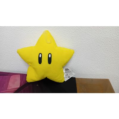 super mario-super star plush