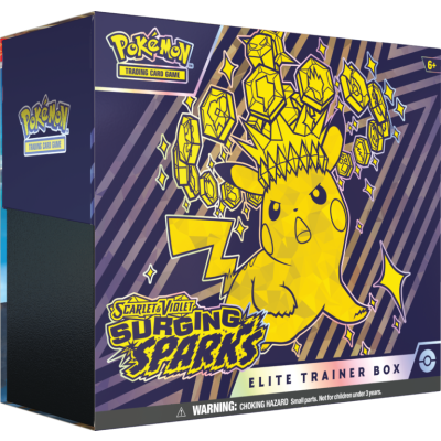 Pokémon Scarlet Violet Surging Sparks Elite Trainer Box