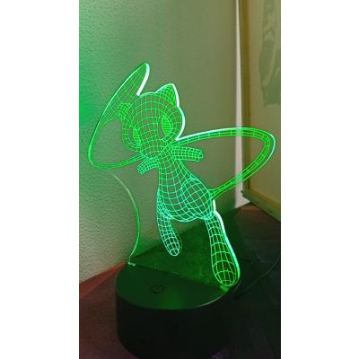 Mew 3D lamp