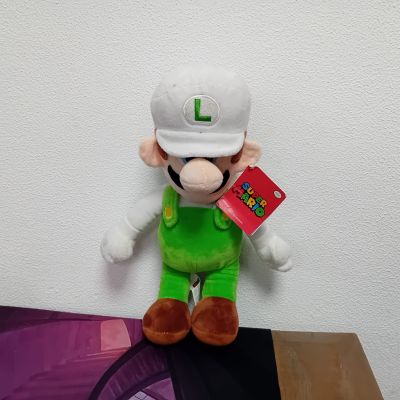 fire luigi plush