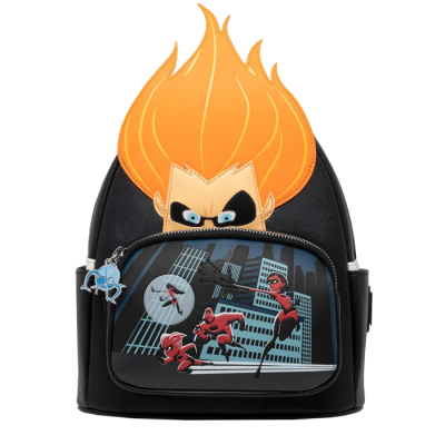  Loungefly Disney Pixar The Incredibles Syndrome Mini Backpack